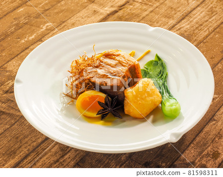 Pork belly boiled Pork belly boiled 81598311