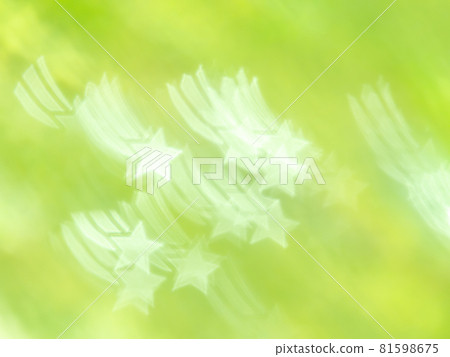 Shooting star pattern reflection green system 81598675