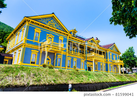 Motomachi, Hakodate City, Hokkaido, Old Public Hall of Hakodate Ward Motomachi, Hakodate City, Hokkaido, Old Public Hall of Hakodate Ward 81599041