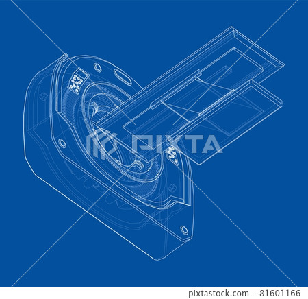 CT scanner, MRI machine. Vector 81601166