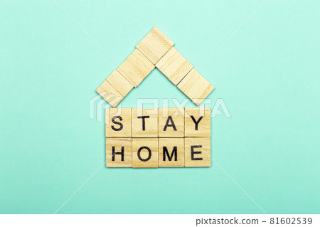 Stay home stay safe concept. Quarantine against coronavirus covid-19 in the world with a call to stay and work at home Stay home stay safe concept. Quarantine against coronavirus covid-19 in the world with a call to stay and work at home 81602539