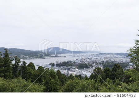 Tohoku Japan's tourist destination Miyagi Olle Discovered on a trekking course View spot from a hill 81604458