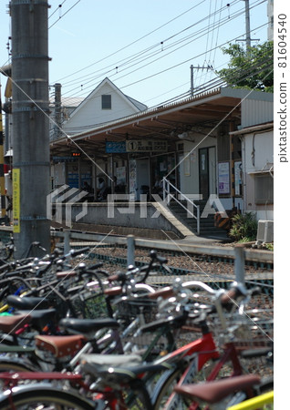 從香川縣高松市自行車存放處看琴電太田站 從香川縣高松市自行車存放處看琴電太田站 81604540