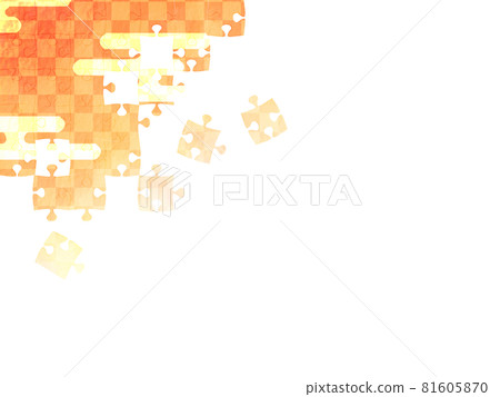 Japanese jigsaw puzzle 81605870