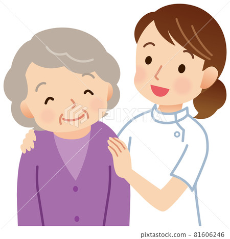 Nurses who are close to the elderly Medical care 81606246
