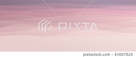 abstract waves fluid shape levels background delicate pastel color gradient. Trendy template for flyer poster business card landing page website. vector illustration eps 10. 81607828