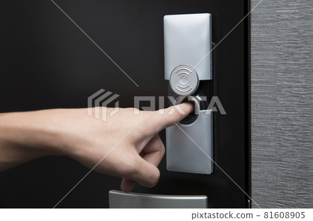 Fingerprint authentication door lock 81608905