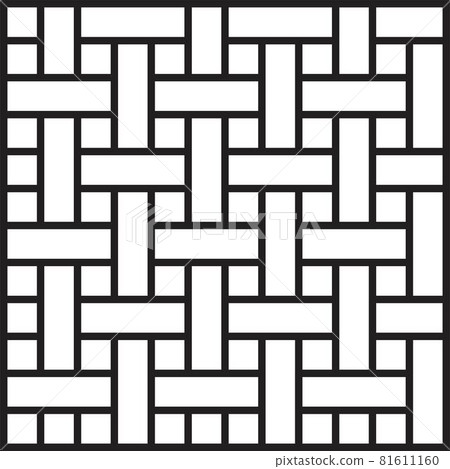 Seamless abstract architectural pattern tiles background. Seamless abstract architectural pattern tiles background. 81611160