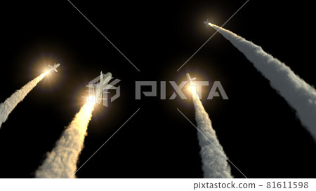 rockets take off on black rockets take off on black 81611598