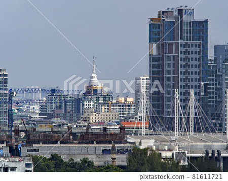 Thailand Bangkok Wat Dhamma Mongkol, Bangkok, Thailand 81611721