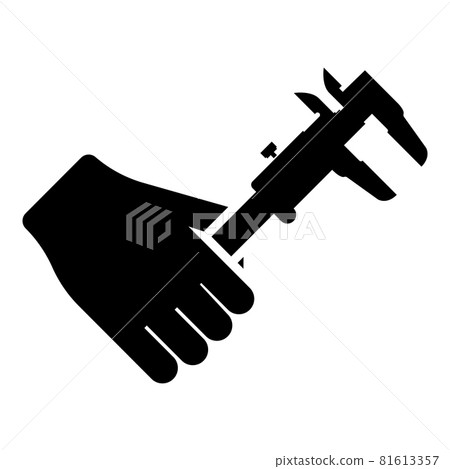 Calliper in hand Caliper in arm Measuring device  81613357