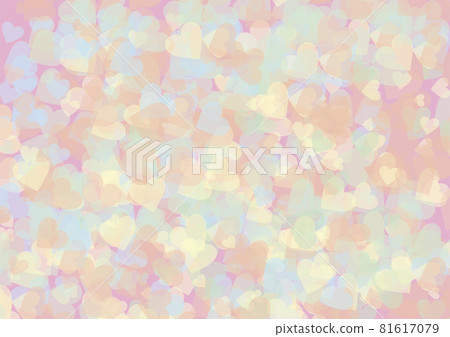 Cute heart background Cute heart background 81617079