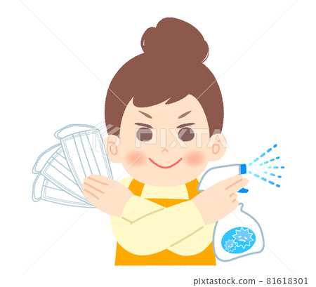 Women fighting viruses-no masks Women fighting viruses-no masks 81618301