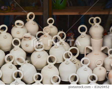 Jugs of water to drink fresh water 81620452