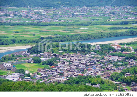 從德島縣吉野川市櫻桃公路線看川島町 81620952