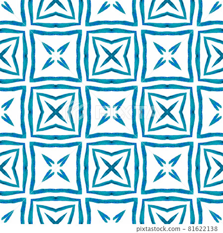 Hand drawn green mosaic seamless border. Blue immaculate boho chic summer design. Mosaic seamless pattern. Textile ready quaint print, swimwear fabric, wallpaper, wrapping. Hand drawn green mosaic seamless border. Blue immaculate boho chic summer design. Mosaic seamless pattern. Textile ready quaint print, swimwear fabric, wallpaper, wrapping. 81622138