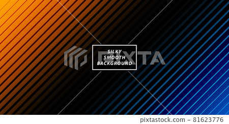 Smooth lines in gradient background 81623776