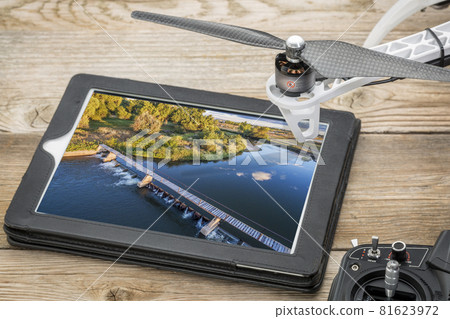 drone aerial photography concept drone aerial photography concept 81623972