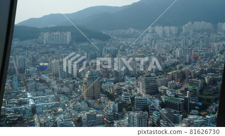 Cityscape from a high place 81626730