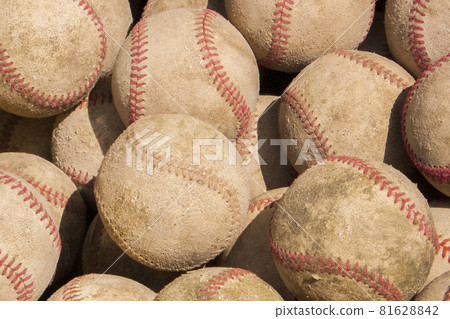 Lots of baseball hardballs Lots of baseball hardballs 81628842
