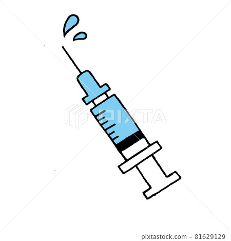 Syringe illustration Syringe illustration 81629129