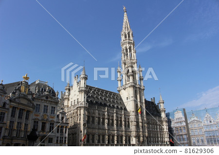 比利時布魯塞爾大廣場市政廳世界遺產 81629306
