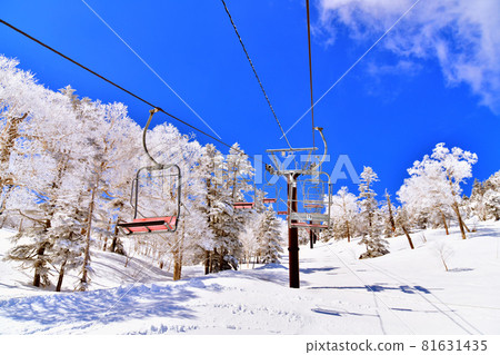 Teragoya Ski Resort / Teragoya No. 1 Pair Lift (Yamanouchi Town, Nagano Prefecture) [2021.3] 81631435