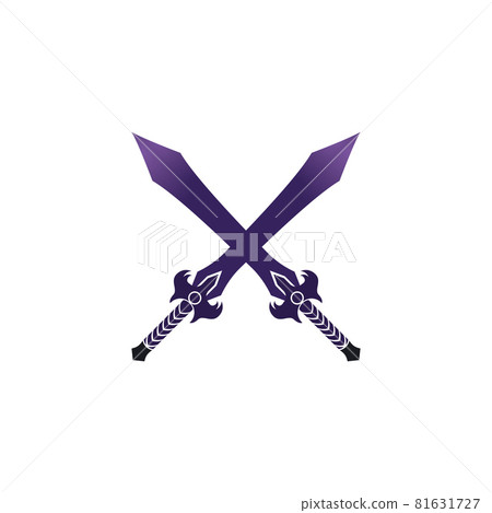 sword game item vector symbol logo template sword game item vector symbol logo template 81631727