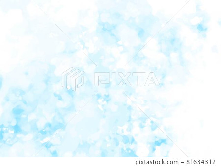 Watercolor light blue texture background Watercolor light blue texture background 81634312