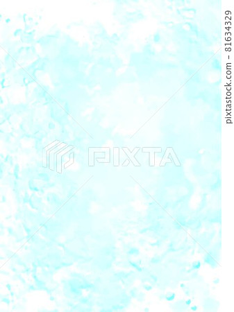 Fantastic glitter light blue watercolor texture background 81634329