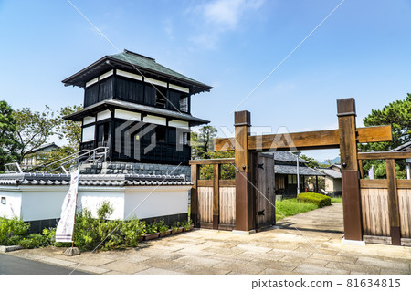 Tanaka Castle Honmaru Tower in Fujieda City 81634815