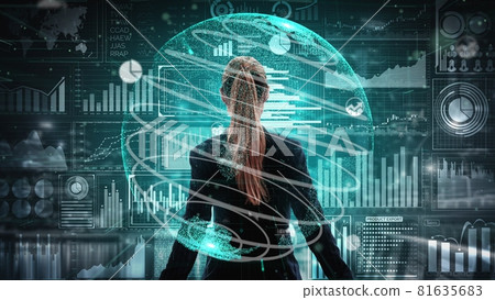 Big Data Technology for Business Finance conceptual . 81635683