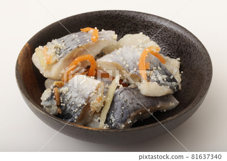 Herring pickled in sweet vinegar Herring pickled in sweet vinegar 81637340