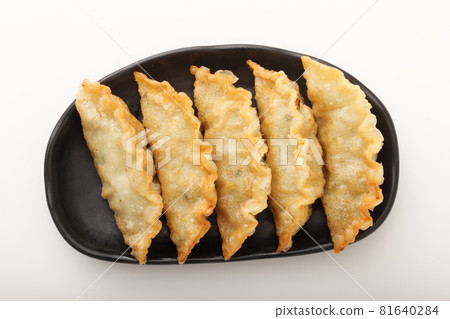 fried gyoza fried gyoza 81640284