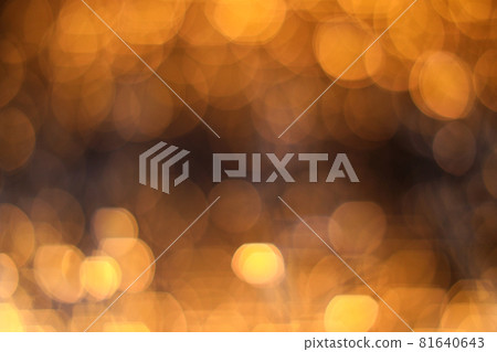 Gold light blur bokeh background Gold light blur bokeh background 81640643
