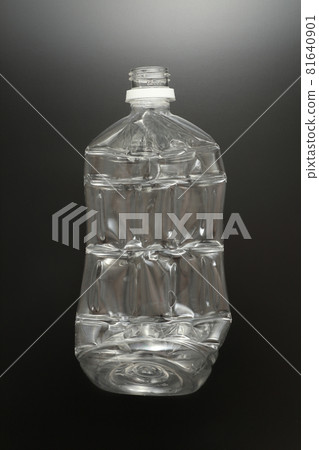 Crushed plastic bottle 81640901