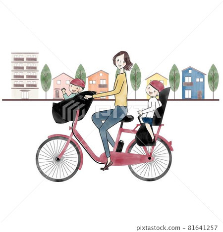 電動助力自行車,三人座,母帶二孩 電動助力自行車,三人座,母帶二孩 81641257