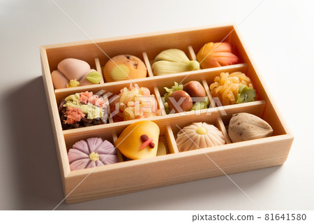 Autumn Nerikiri Japanese sweets image 81641580