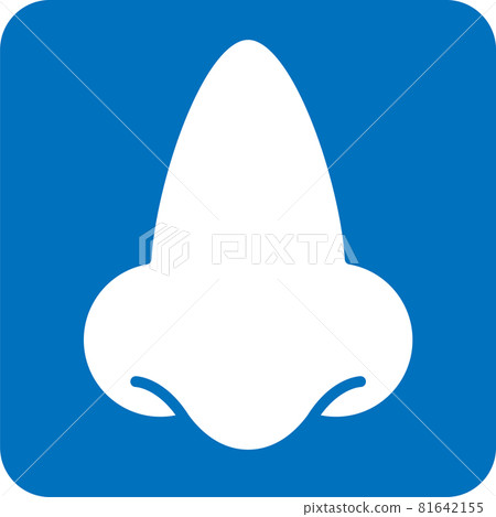 Nose pictogram Nose pictogram 81642155