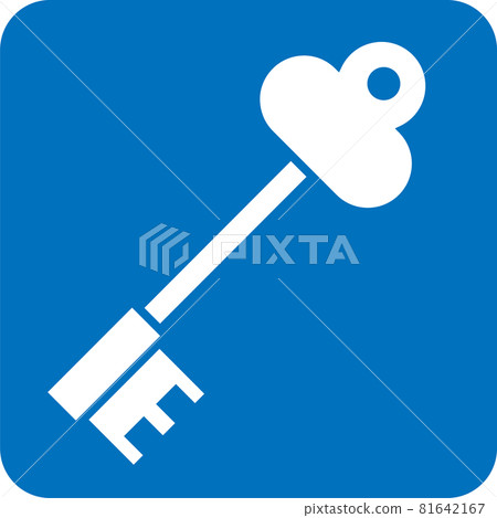 Keyed pictogram - Stock Illustration [81642167] - PIXTA