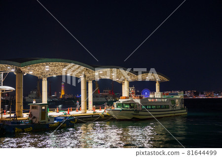Moji Port Kanmon Straits Steamship Pier 81644499