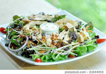 salad ,chicken salad or chicken and vegetable salad 81644950