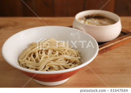Tsukemen ramen with soup for dipping Japanese food 81647684