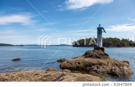 Gulf Islands on West Coast of Pacific Ocean Gulf Islands on West Coast of Pacific Ocean 81647804
