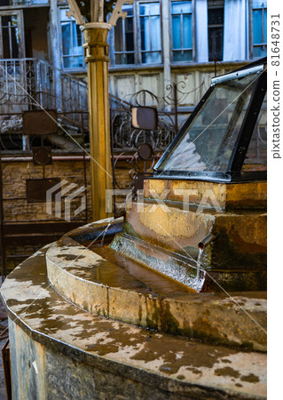 Famous iron spring in Surami Famous iron spring in Surami 81648731