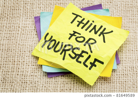 think for yourself 81649589