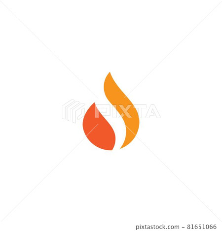 Fire flame Logo 81651066