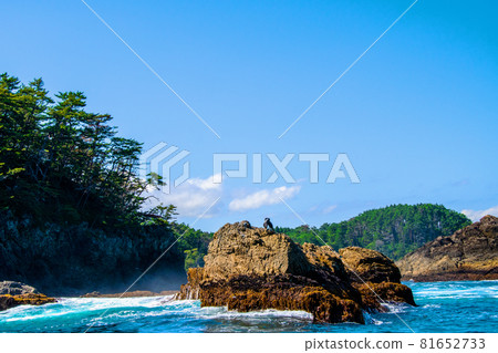 三陸福光國立公園 陸奧潮風步道 Goishi Beach Thunder Rock / Random Valley Observatory Reef Umiu Pair 三陸福光國立公園 陸奧潮風步道 Goishi Beach Thunder Rock / Random Valley Observatory Reef Umiu Pair 81652733