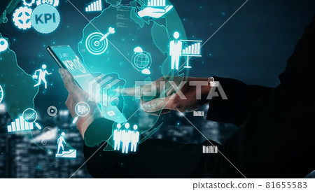 KPI Key Performance Indicator for Business conceptual 81655583
