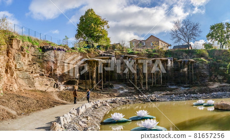 Fantasy park Nova Sofiyivka in Uman, Ukraine 81657256